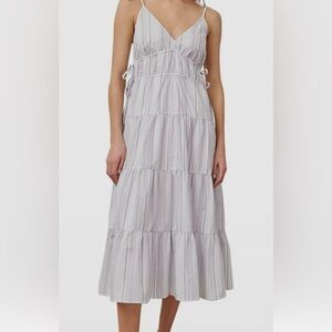 Rails - Julia West Seaport Stripe Midi  Dress Women’s  Size M